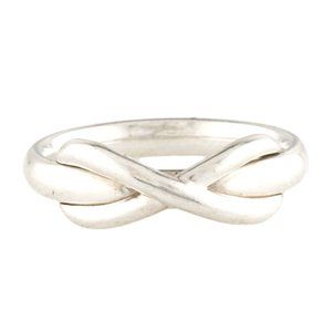 TIFFANY & CO. STERLING SILVER 925 INFINITY BAND RING